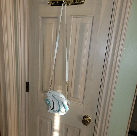 Betsy Johnson Crossbody Fish Purse Plenty of Fish in the Sea - Picture 7 of 12